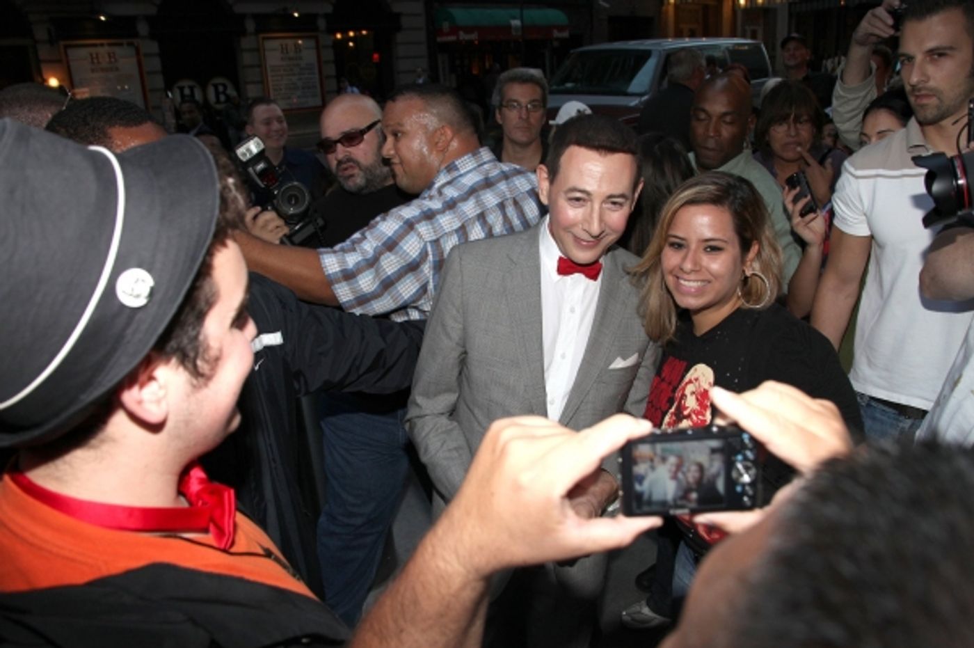 Photo Coverage: PEE-WEE Takes Times Square!  Image