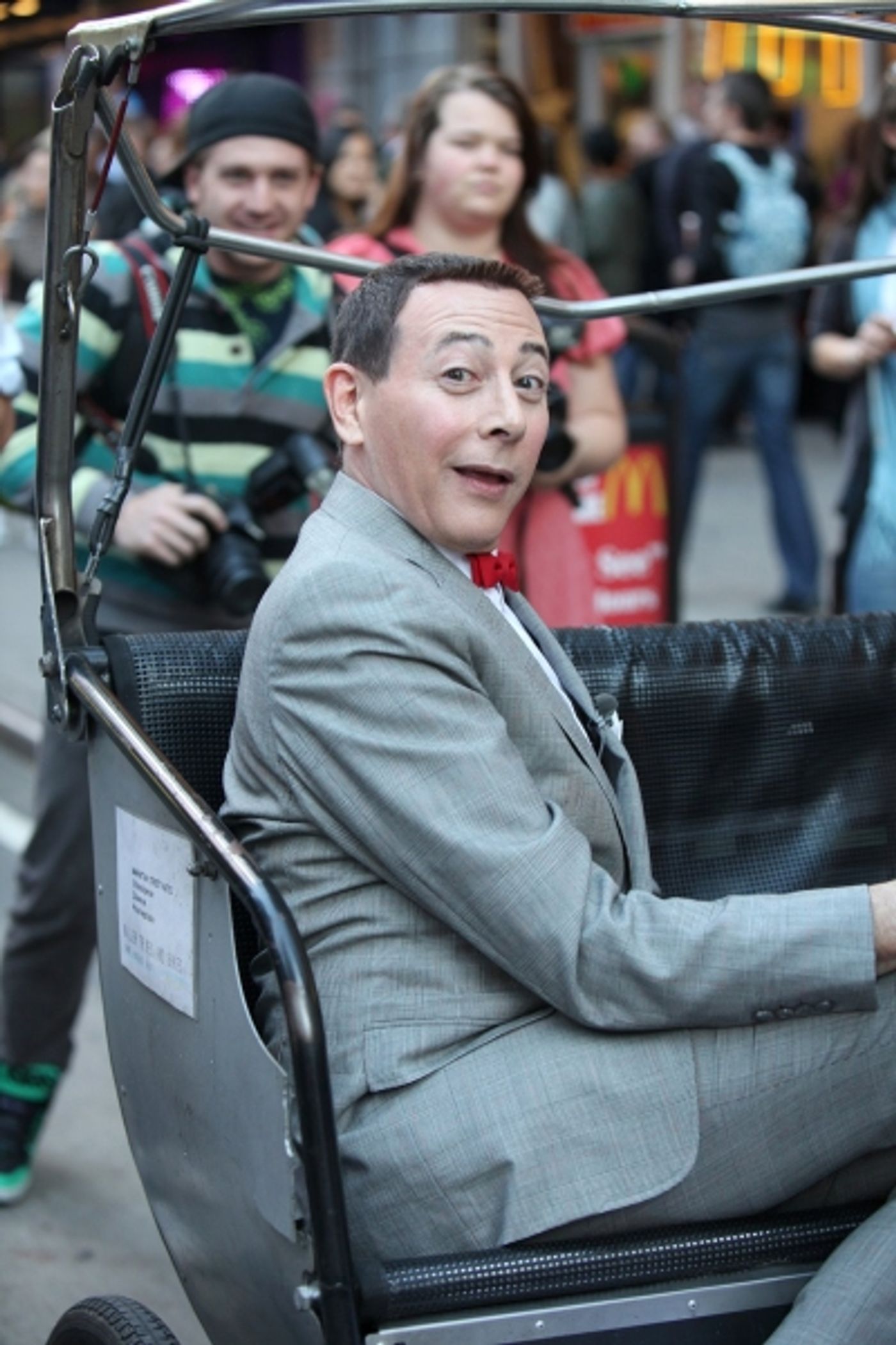 Photo Coverage: PEE-WEE Takes Times Square!  Image