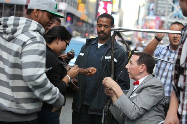 PEE-WEE Takes Times Square! Photo