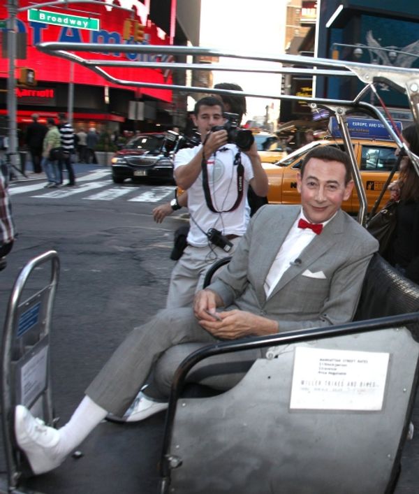 PEE-WEE Takes Times Square! Photo