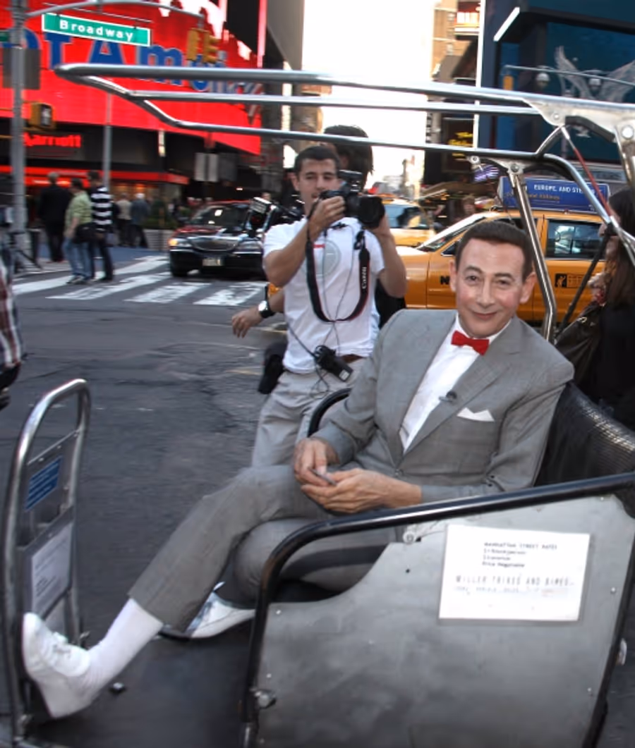 Photo Coverage: PEE-WEE Takes Times Square! Image