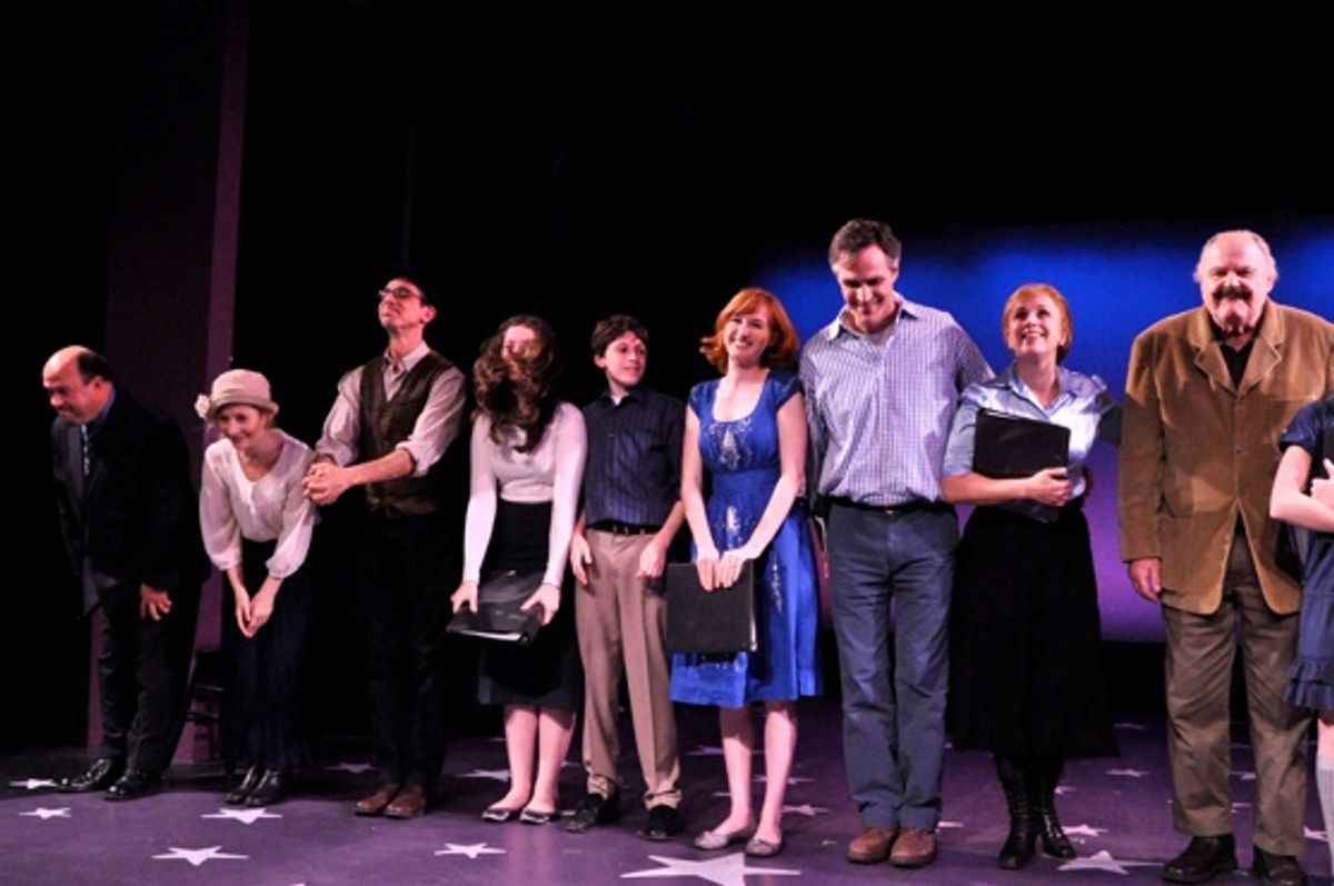 Michael J. Farina, Maureen Silliman , Price Waldman, Marissa O'Donnell, Zach Landes, Erin Mackey, Howard McGillin, Jacquelyn Piro Donovan, and George S. Irving at 