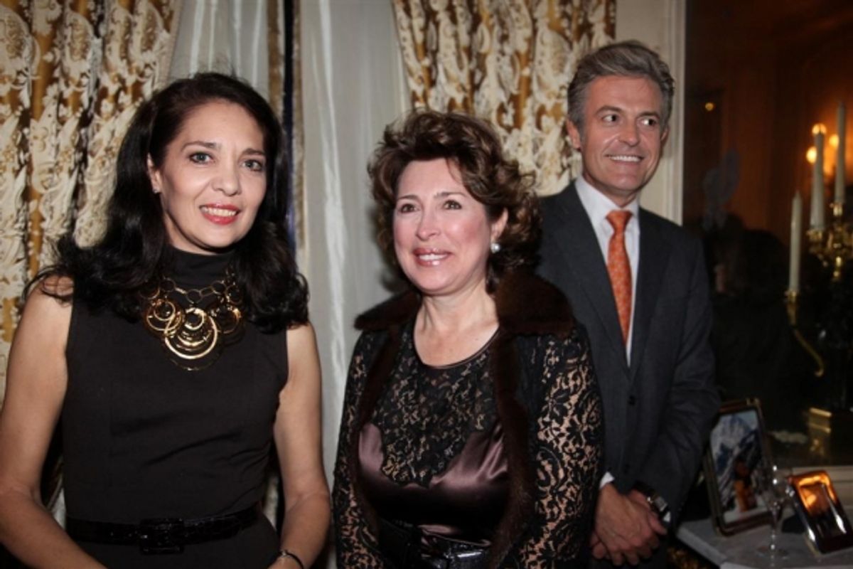 Helene Alexopoulos Warrick and Ann Van Ness at 