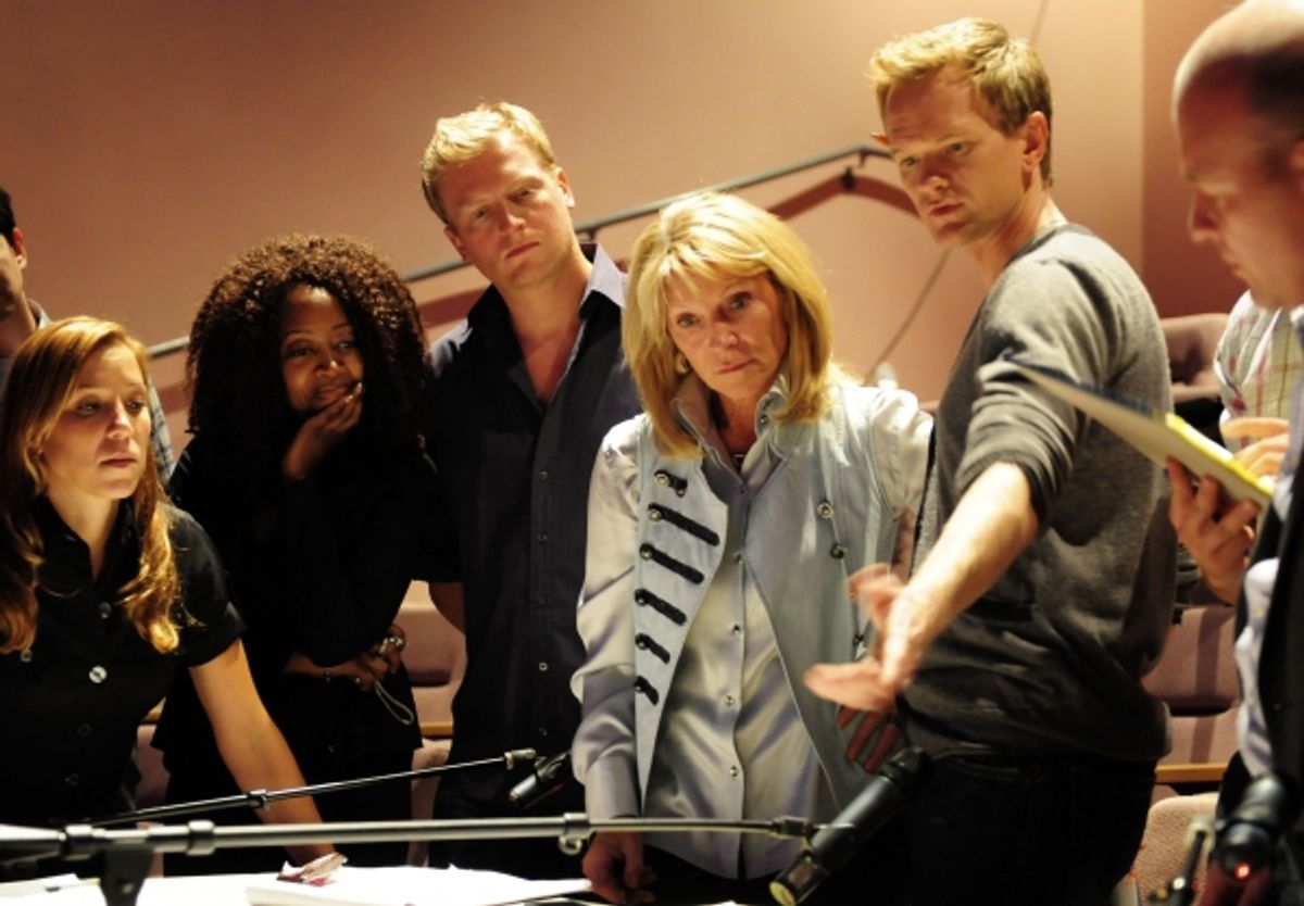 Becky Baeling, Jennifer Leigh Warren, Kris Lythgoe, Bonnie Lythgoe & Neil Patrick Harris discussing their final selections at 