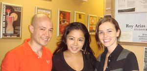 Joel Trinidad, Emerita Alcid, Kristen Howard Photo