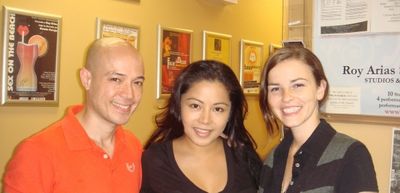 Joel Trinidad, Emerita Alcid, Kristen Howard Photo