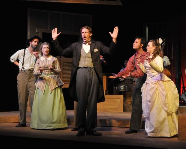 William Diggle, Thomasin Savaiano, Eddie Staver III, Aaron Mann, and Katherine Yacko Photo