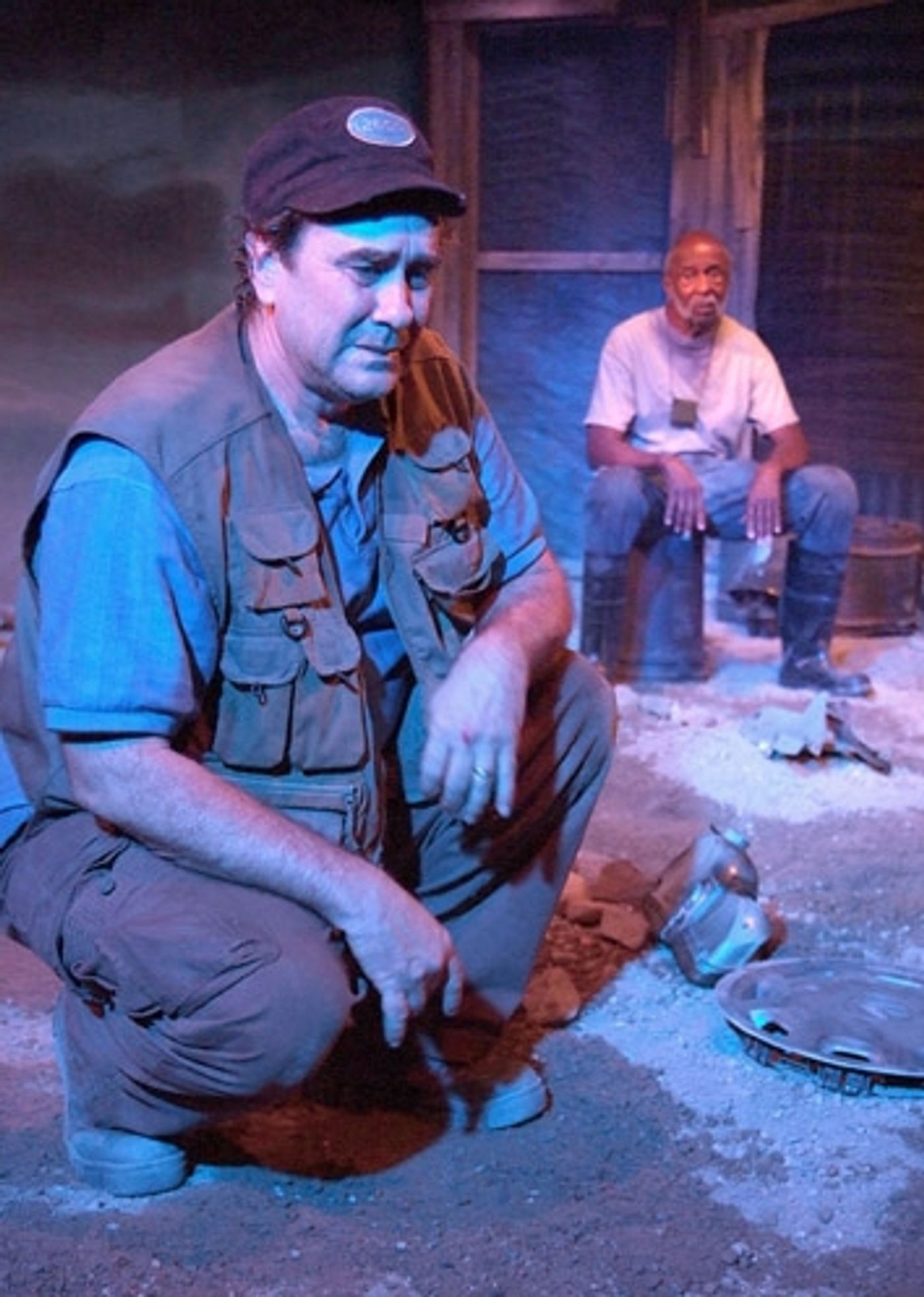 Photo Flash: Athol Fugard's THE TRAIN DRIVER At The Fountain Theater Photo Flash: Athol Fugard's THE TRAIN DRIVER At The Fountain Theater Image
