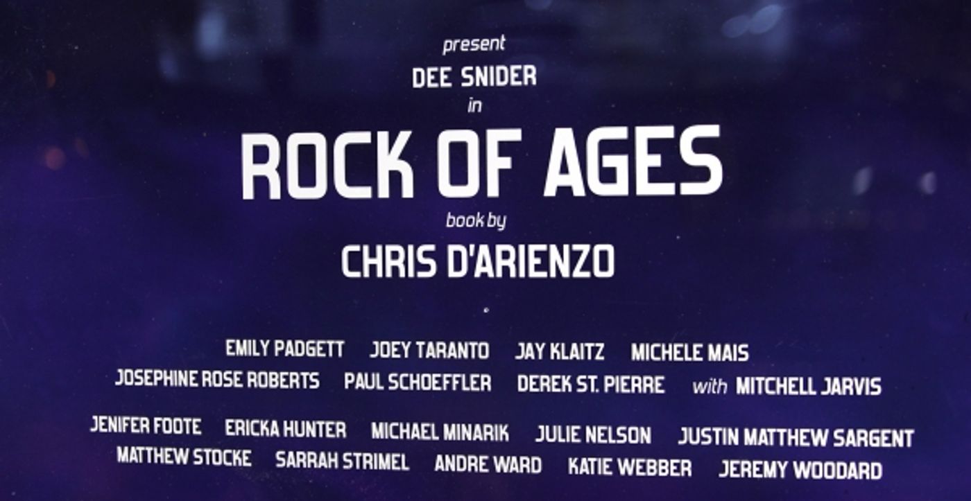 Photo Coverage: Dee Snider Debuts in ROCK OF AGES - Curtain Call Photo Coverage: Dee Snider Debuts in ROCK OF AGES - Curtain Call Image
