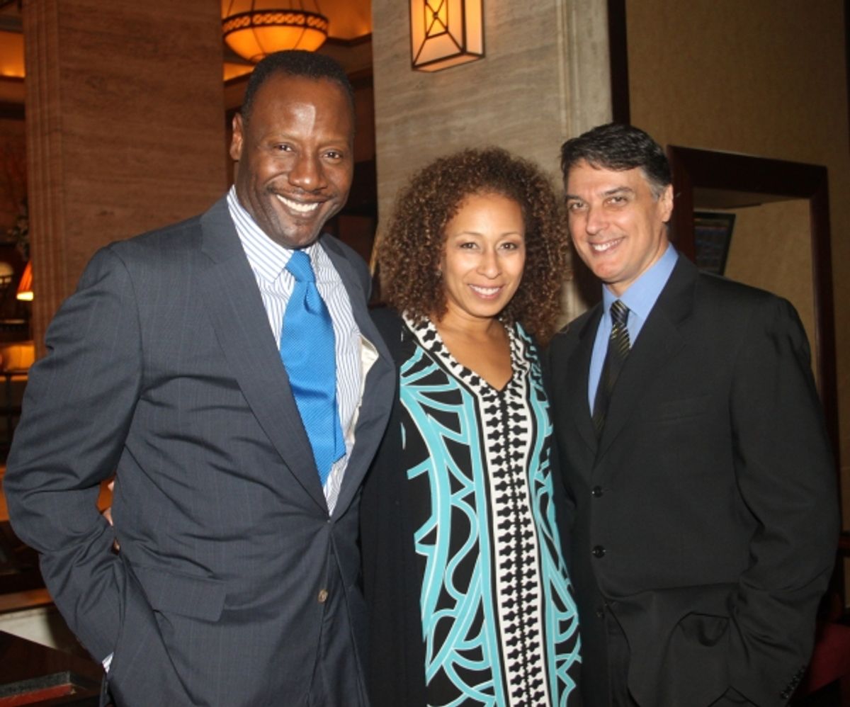 Gregory Generet, Tamara Tunie and Robert Cuccioli at 