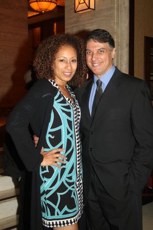Tamara Tunie and Robert Cuccioli Photo