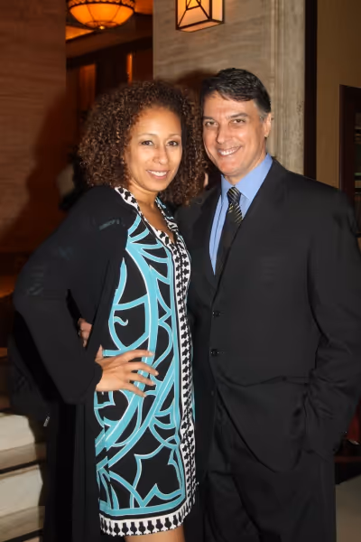 Tamara Tunie and Robert Cuccioli Photo