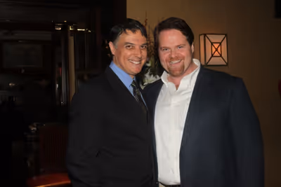 Robert Cuccioli and John Treacy Egan Photo