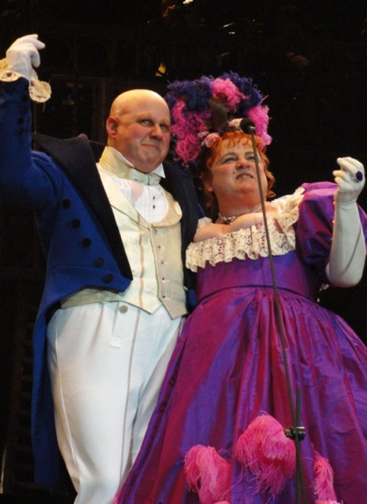 Matt Lucas, Jennifer Galloway at 