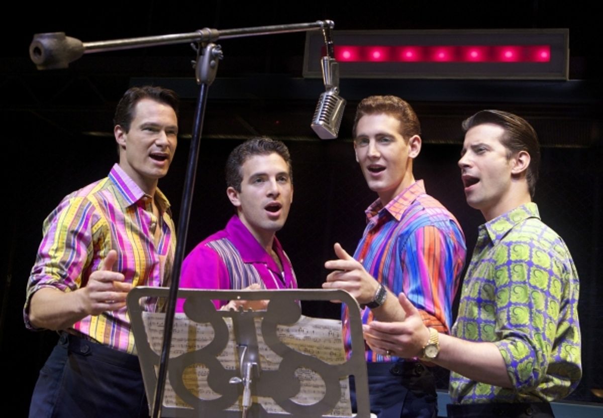 Matt Bogart, Jarrod Spector, Ryan Jesse and Dominic Nolfi at 