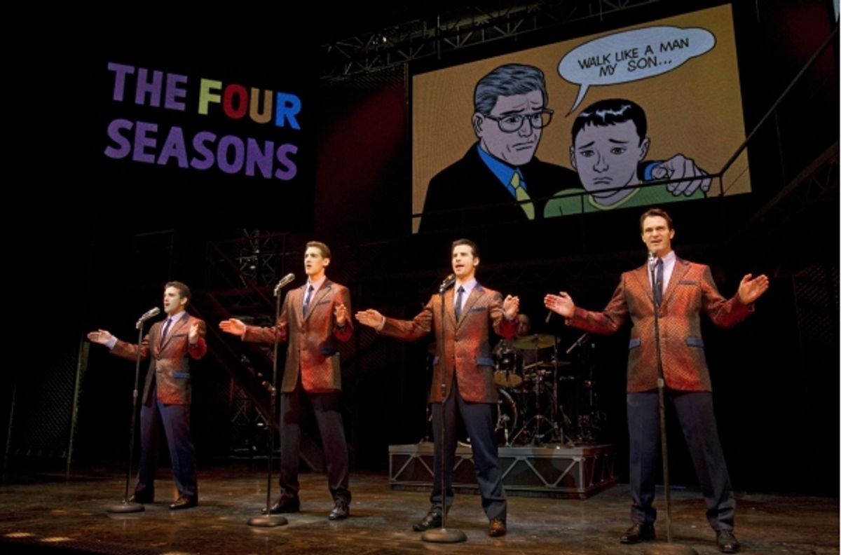 Jarrod Spector, Jesse Ryan, Dominic Nolfi and Matt Bogart at 