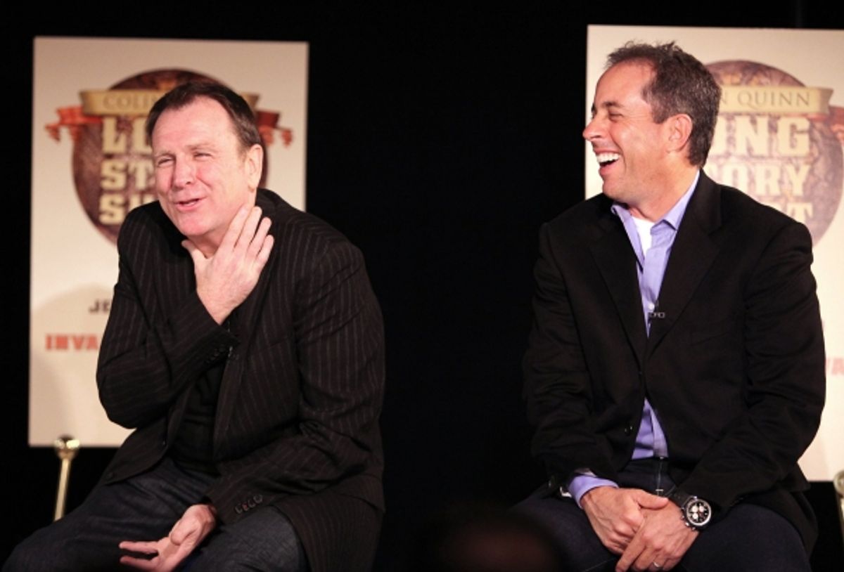 Colin Quinn and Jerry Seinfeld at 