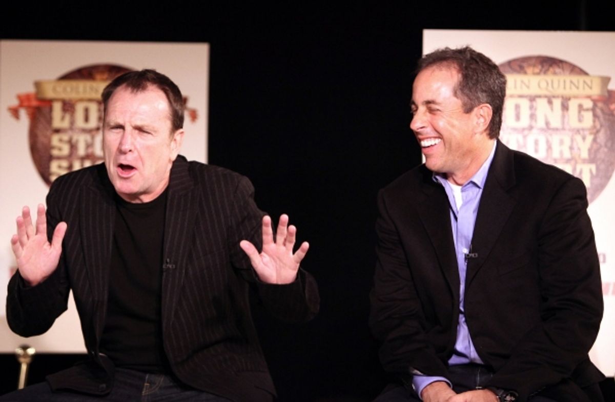 Colin Quinn and Jerry Seinfeld at 