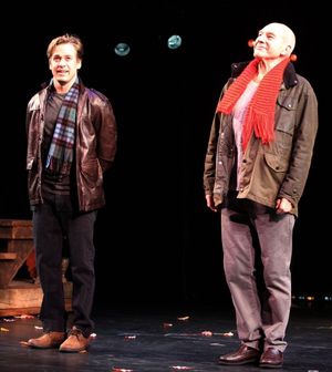 T.R. Knight and Patrick Stewart Photo