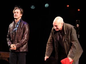 T.R. Knight and Patrick Stewart Photo