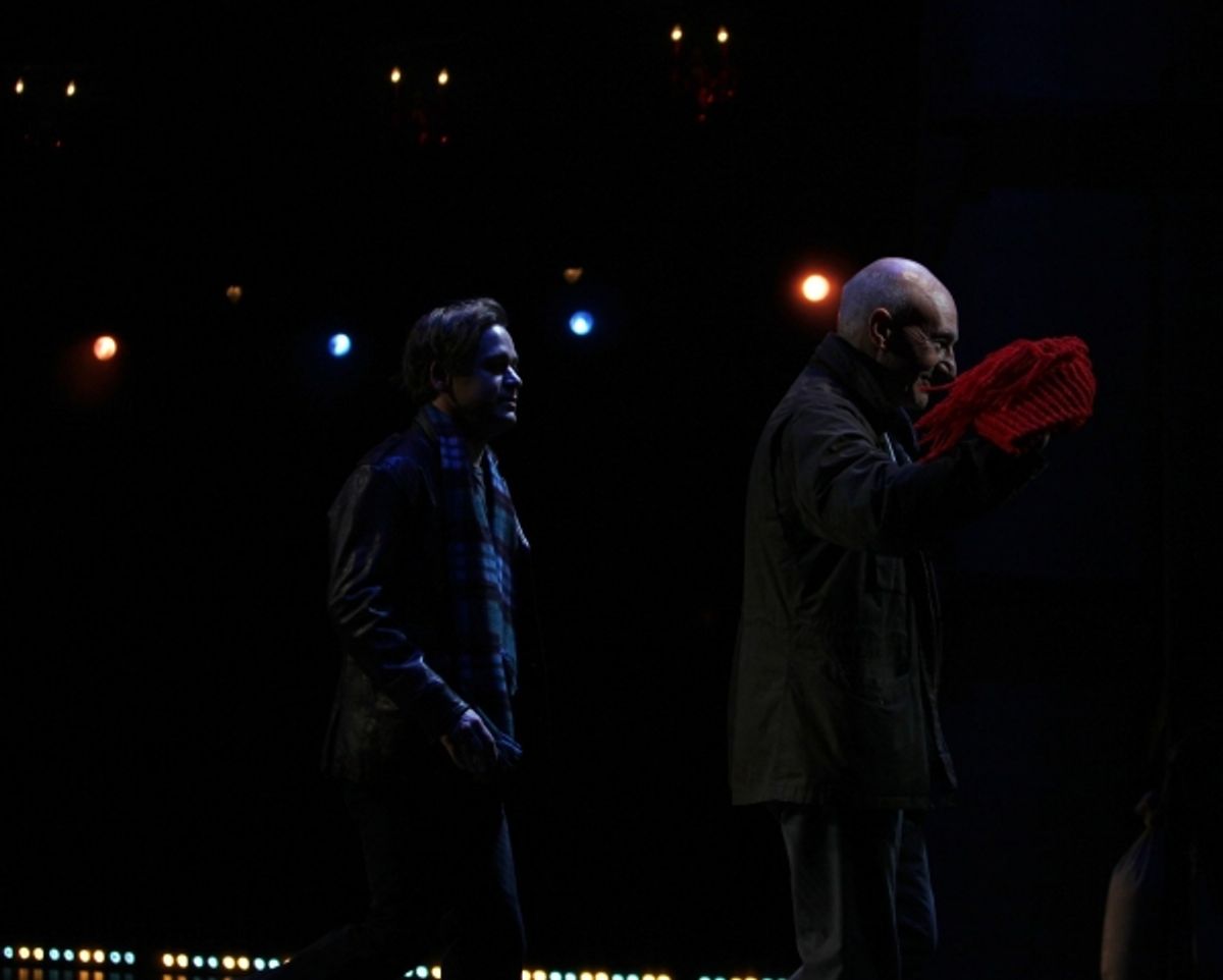 T.R. Knight and Patrick Stewart at 