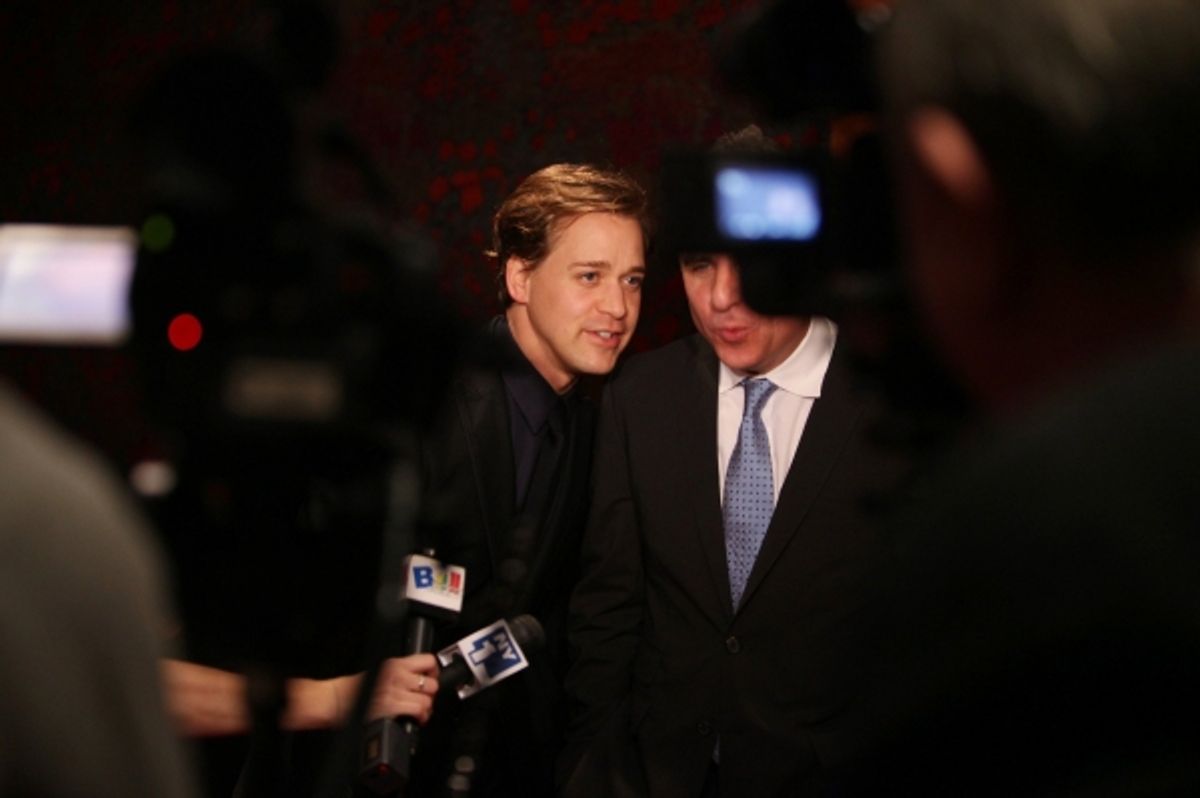 T.R. Knight and Neil Pepe at 