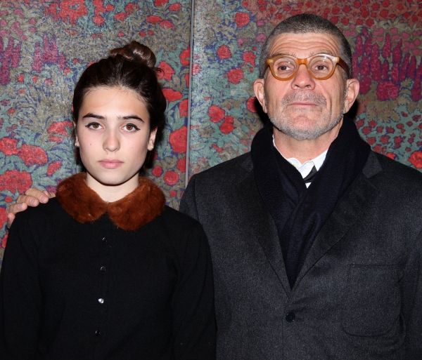 Clara Mamet and David Mamet Photo