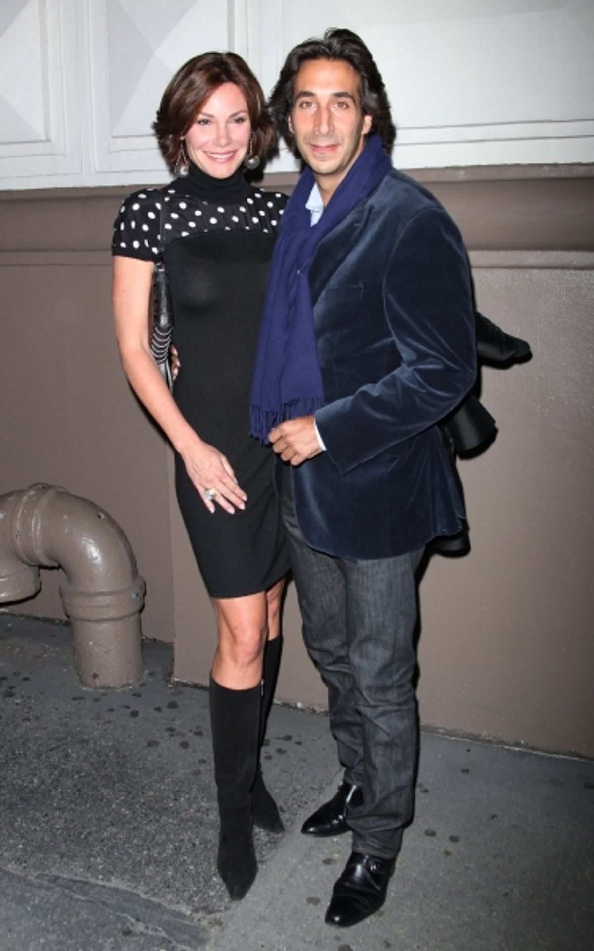 Countess LuAnn Delessups and Jacques Azoulay at 