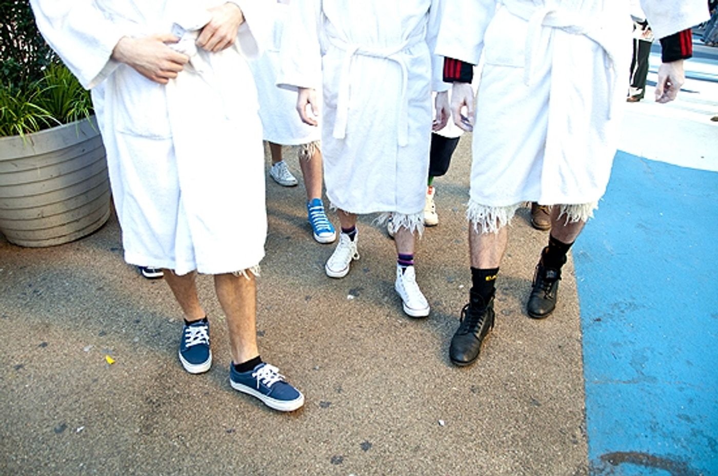 Photo Coverage: Matthew Bourne's Male Swans Flock To Times Square  Image