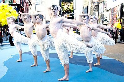 Jonathan Ollivier & The cast of Swan Lake Photo