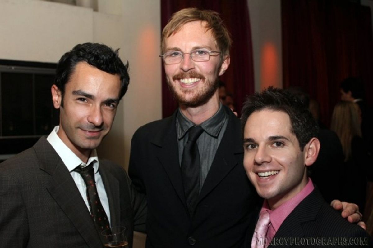 Omar Reyes, Wil Fisher, and Matt Levison at 