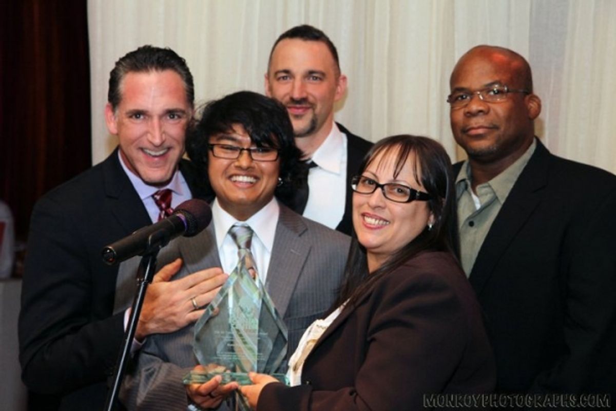 Bill Torres, Ksen Pallagedara, Carl Siciliano, Mildred Ramos and Raymond Brown at 