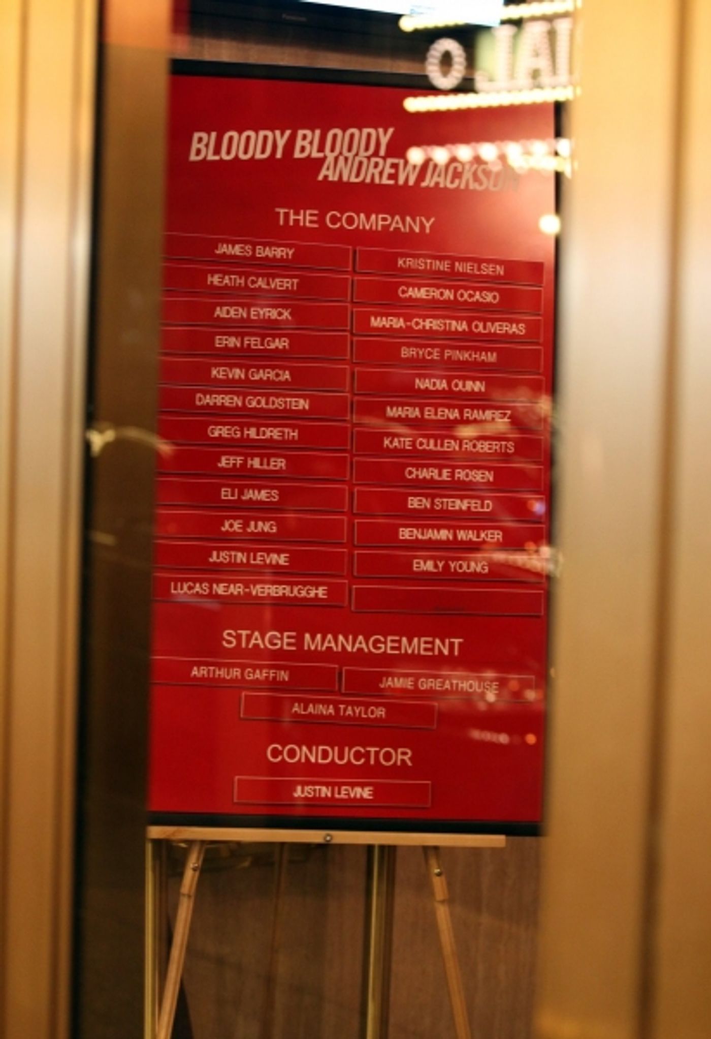 Photo Coverage: BLOODY BLOODY ANDREW JACKSON Curtain Call  Image