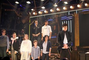 Benjamin Walker and the cast of BLOODY BLOODY ANDREW JACKSON!
 Photo