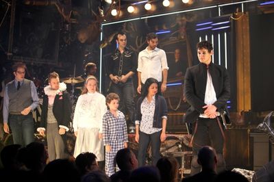 Benjamin Walker and the cast of BLOODY BLOODY ANDREW JACKSON!
  Photo