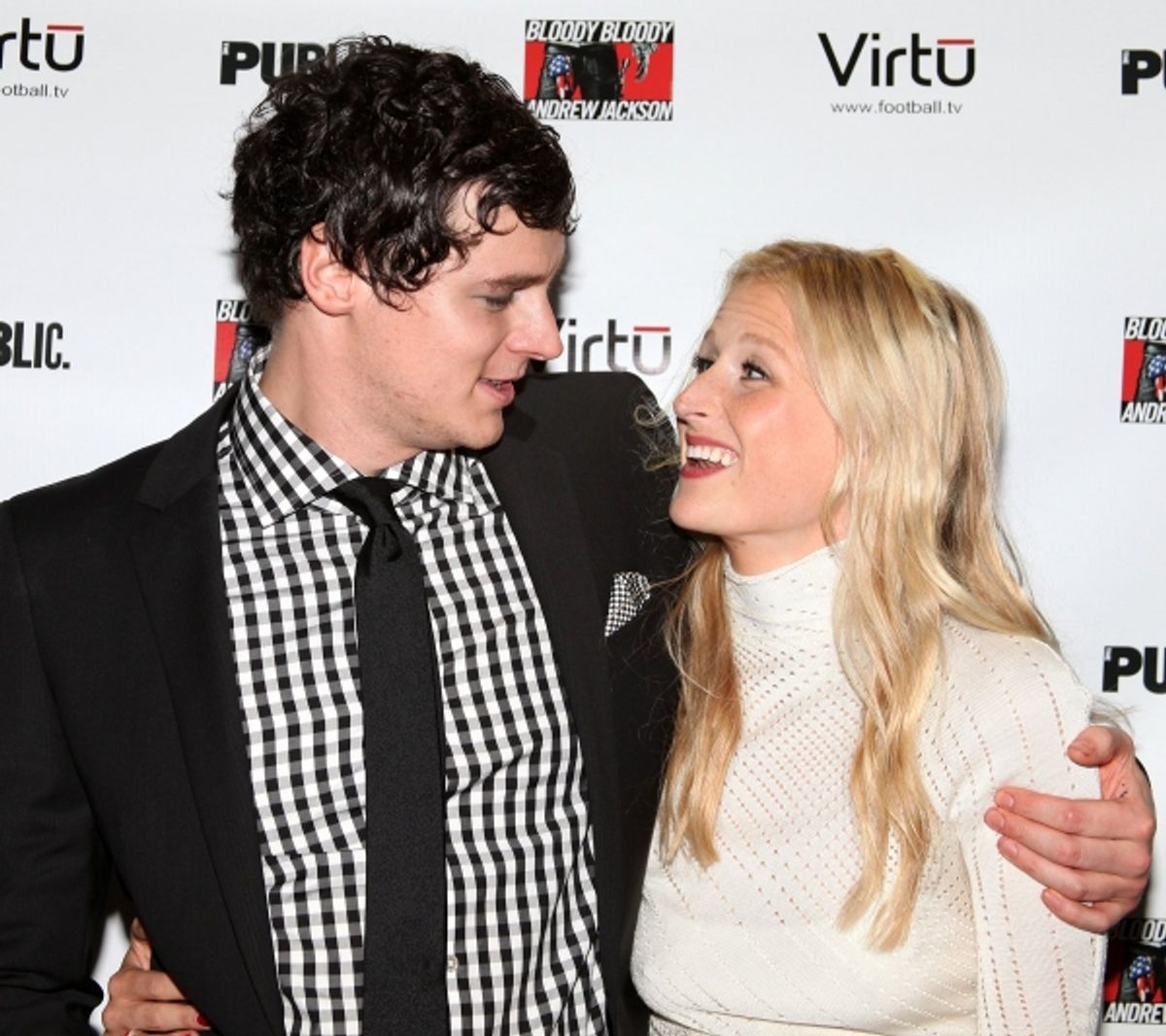Benjamin Walker and Mamie Gummer at 