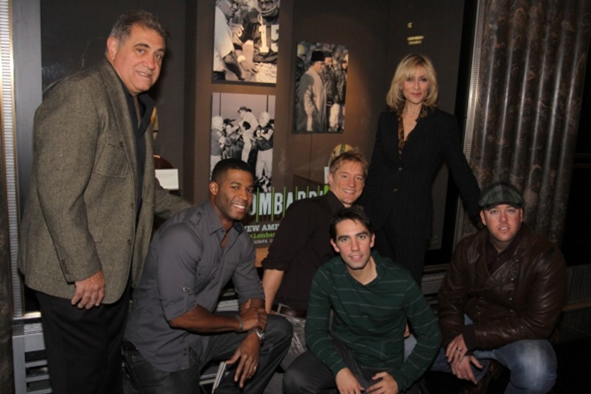 Dan Lauria, Robert Christopher Riley, Bill Dawes, Keith Nobbs, Judith Light and Chris Sullivan at 