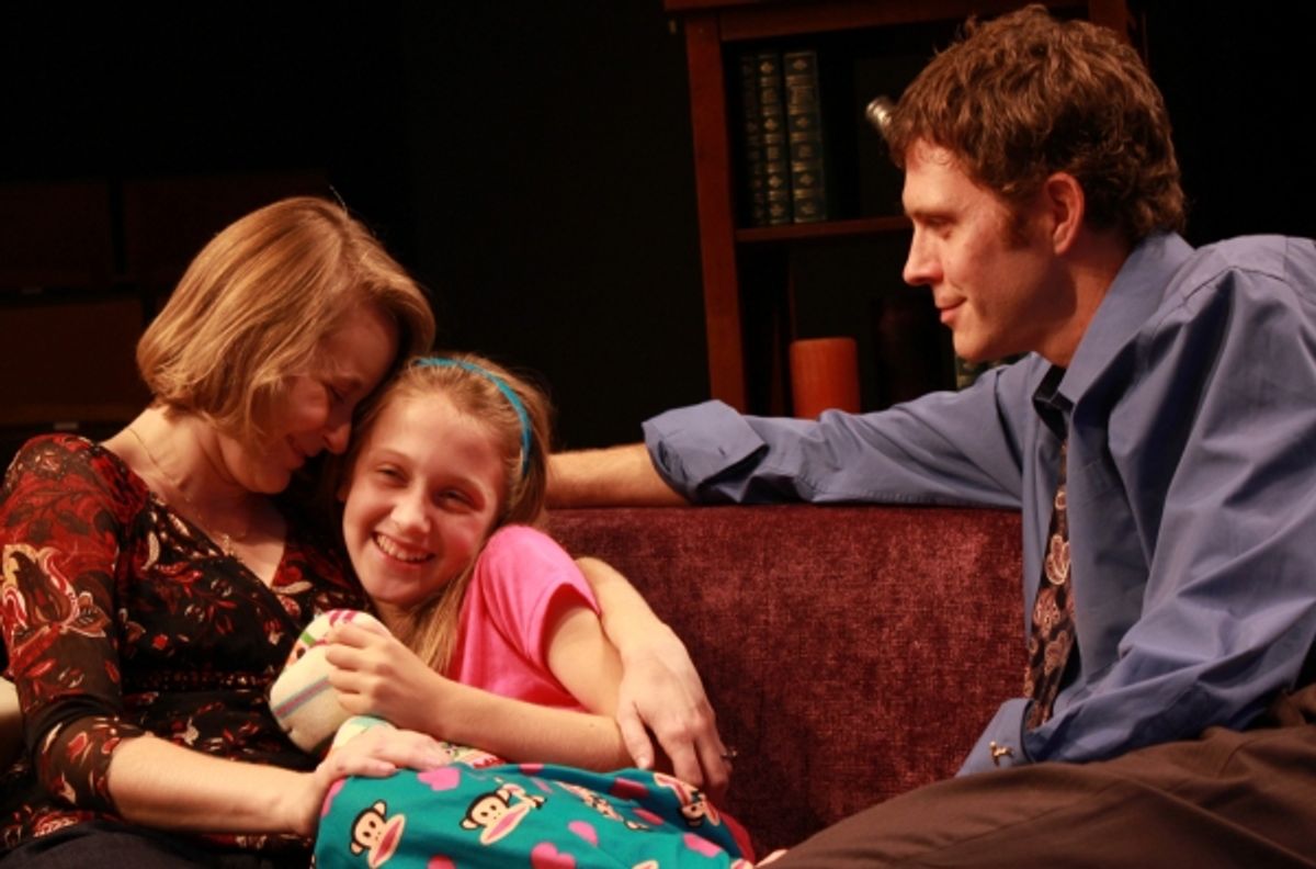 Shannon Emerick, Caleigh Doran and Justin Doran at 