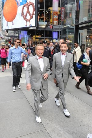 Regis Philbin, Pee-Wee Herman Photo