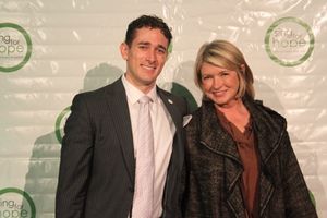 Christopher Herbert and Martha Stewart Photo