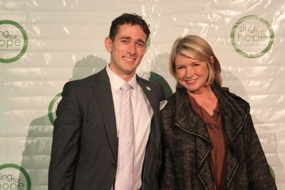 Christopher Herbert and Martha Stewart Photo