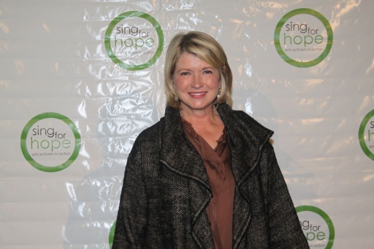 Martha Stewart at 