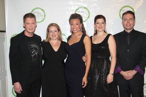 Michael Slattery, Jennifer Aylmer, Alyson Cambridge, Blythe Gaissert  Photo