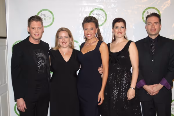 Michael Slattery, Jennifer Aylmer, Alyson Cambridge, Blythe Gaissert  Photo