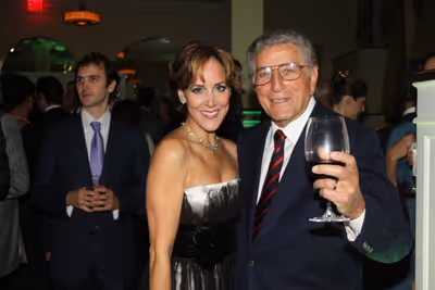 Janine LaManna and Tony Bennett Photo