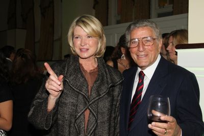 Martha Stewart and Tony Bennett Photo