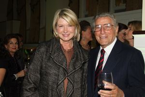 Martha Stewart and Tony Bennett Photo