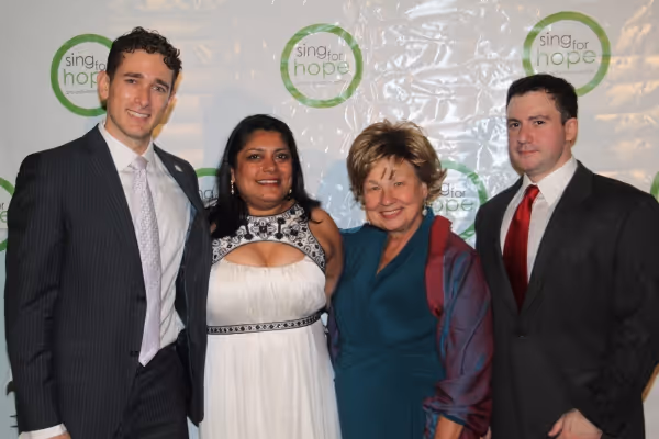 Christopher Hebert, Ritu Chaltree, Vera Yunus and Elliot Silverman Photo