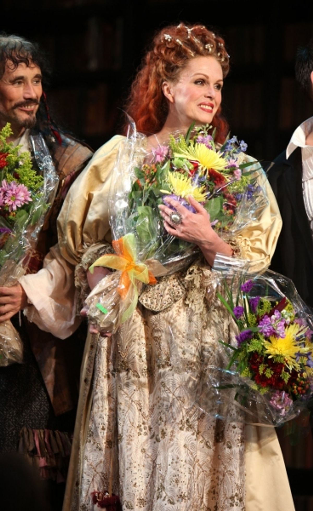 Mark Rylance and Joanna Lumley at 