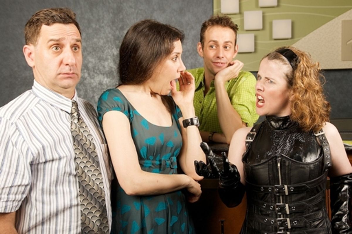 William Tatlock Green, Dee Dee Friedman, Robby Sharpe and Mary Theresa Archbold at 